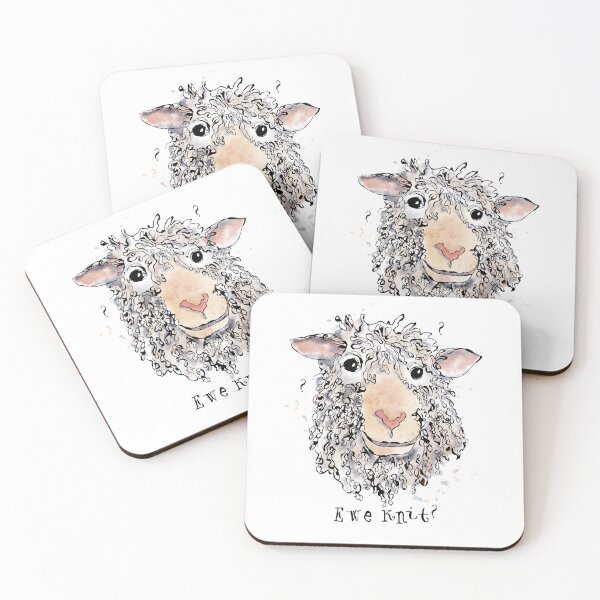 Item preview, Ewe Knit? Cute Sheep  designed and sold by RosalieReeves.