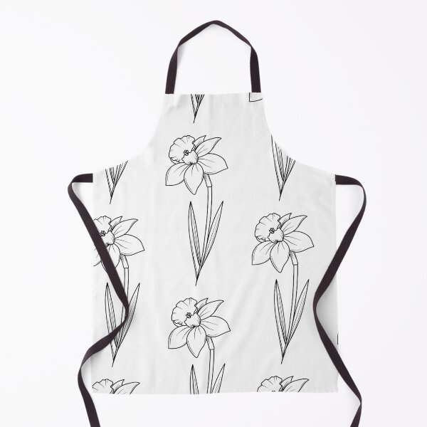 Item preview, March Birth Flower Floral Etching - Daffodil designed and sold by Idle Morrow.