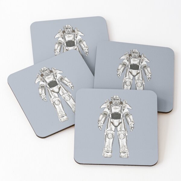 Item preview, White T-45 Power Armor designed and sold by thebcarts.