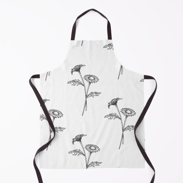 Item preview, April Birth Flower Floral Etching - Daisy designed and sold by Idle Morrow.
