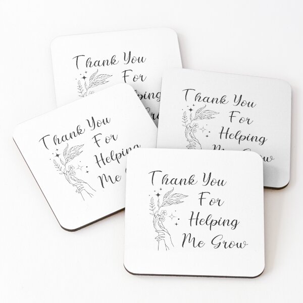 Item preview, Thank You For Helping Me Grow  designed and sold by AngieArt-.