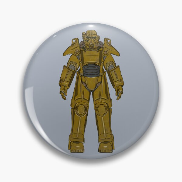 Item preview, Golden T-45 Power Armor designed and sold by thebcarts.