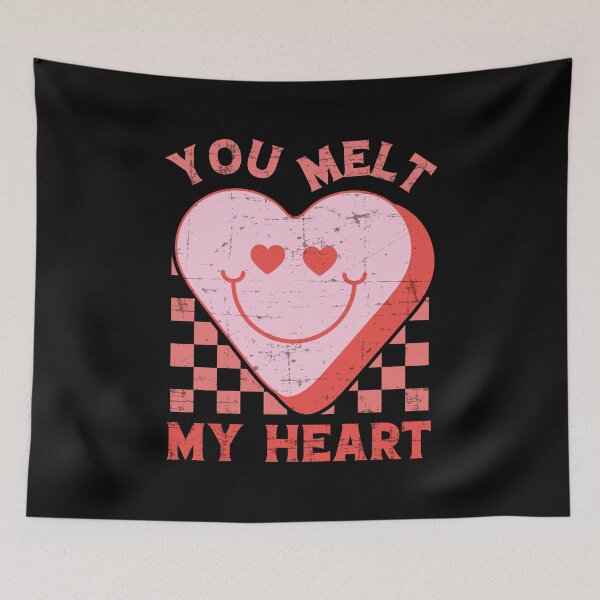 Item preview, Valentine's Day , valentine day You Melt My Heart , you melt my heart retro valentine day designed and sold by TigerArtistic.