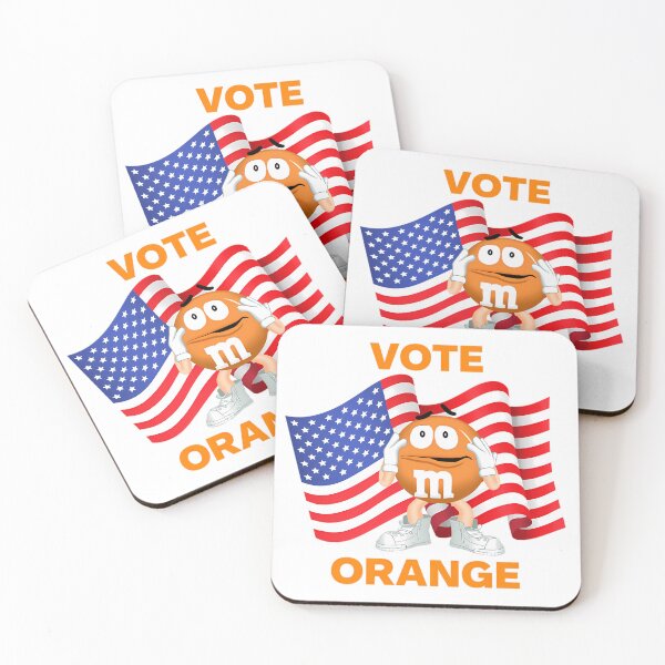 Item preview, Vote orange II designed and sold by BelowHorizon.