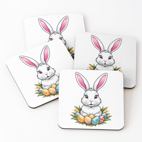 Item preview, Cute Easter Bunny, Kawaii Easter Bunny designed and sold by saloui.