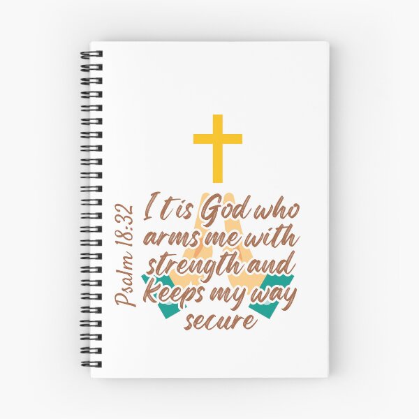 Item preview, Psalm 18:32 Stickers / Mugs designed and sold by Designsleashed.