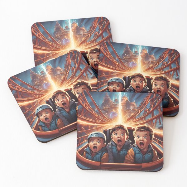 Item preview, Toddlers riding a rollercoaster designed and sold by Colin Bentham.