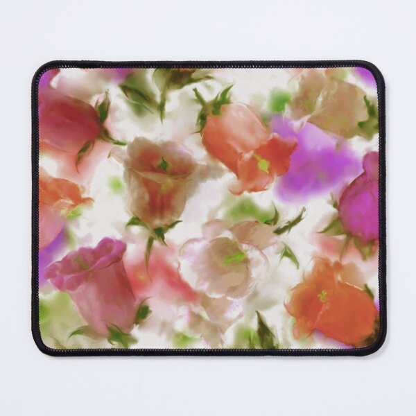 Item preview, Colorful Vintage Campanula in Loose Watercolor Style designed and sold by Tina Veenstra.