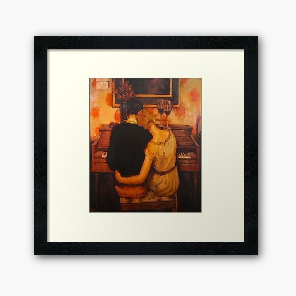 Aperçu de l'œuvre Joseph Lorusso, Couples, Amoureux créée et vendue par art-zoom.