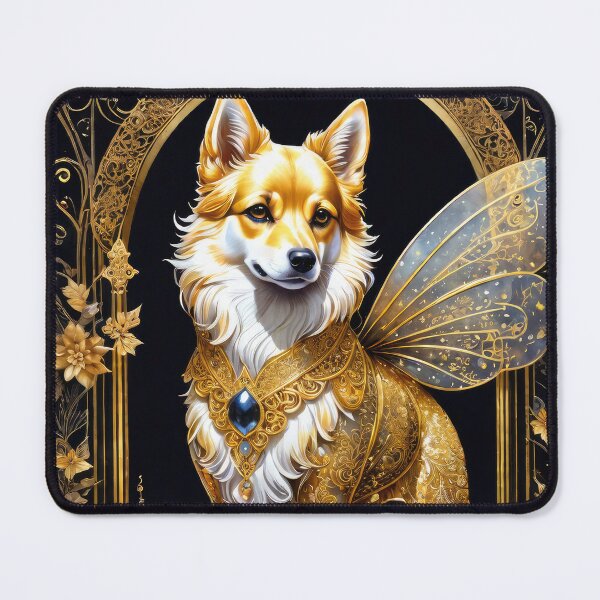 Item preview, Winged Mystic Golden Paws designed and sold by cyberartstudiox.