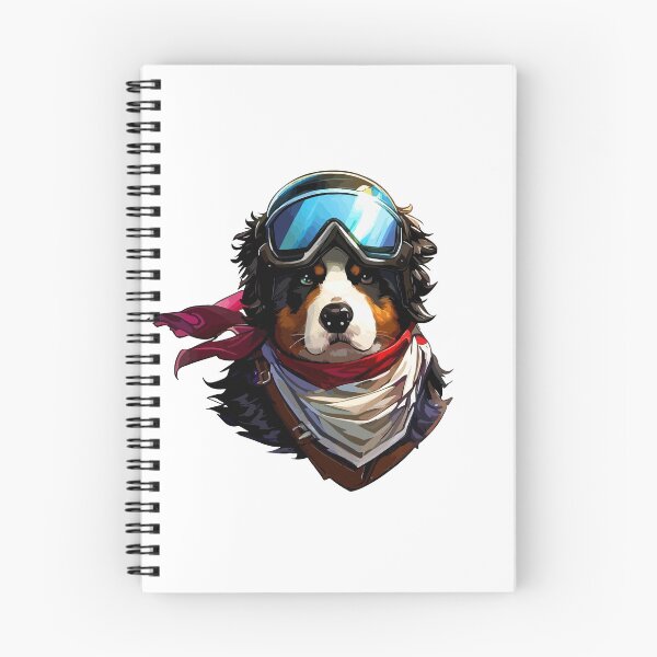 Item preview, Cute Bernese Mountain Dog Adventurer Portrait designed and sold by TomFrontierArt.