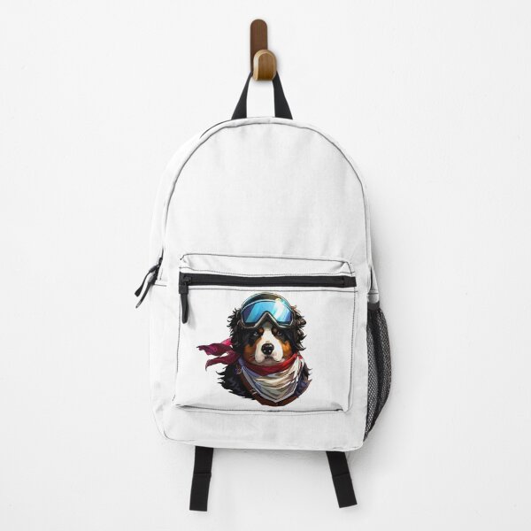 Item preview, Cute Bernese Mountain Dog Adventurer Portrait designed and sold by TomFrontierArt.