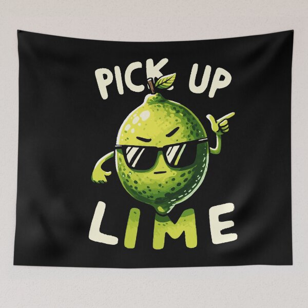Item preview, Pick up Line Lime designed and sold by DoodleDashShop.