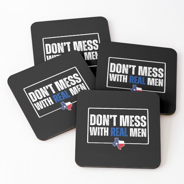 Item preview, Don't mess with real men designed and sold by lachataigne.
