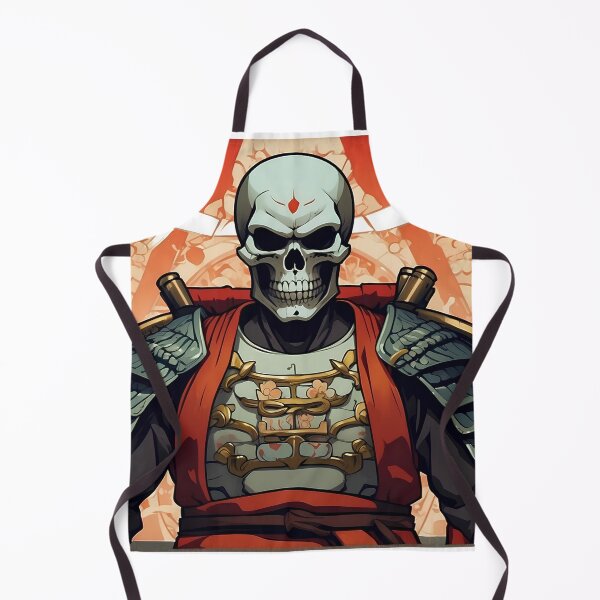 Item preview, Samurai Skull designed and sold by Cute-huh.