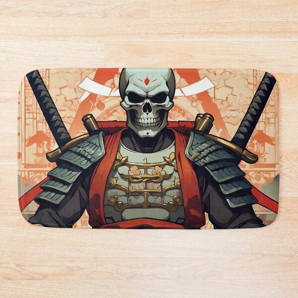 Artikelvorschau, Samurai-Schädel entworfen und verkauft von Cute-huh.