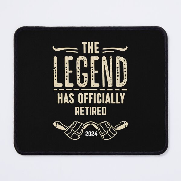 Item preview, The legend has officially retired 2024 designed and sold by JustCrafted.