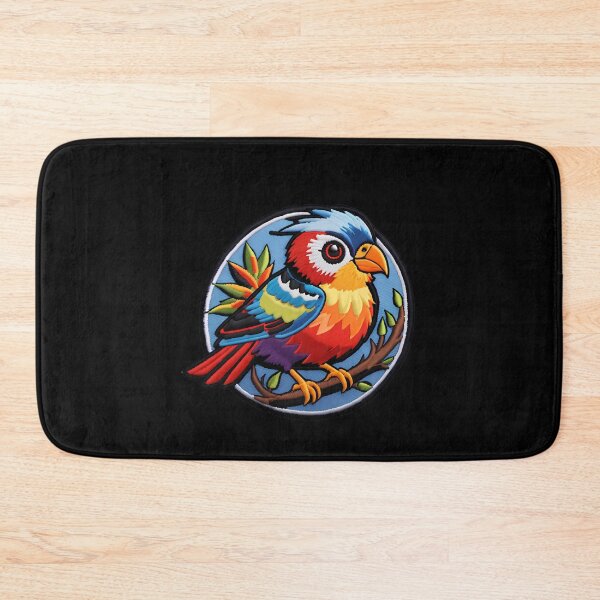 Item preview, Colorful Bird, Funny Iron On Patches designed and sold by saloui.