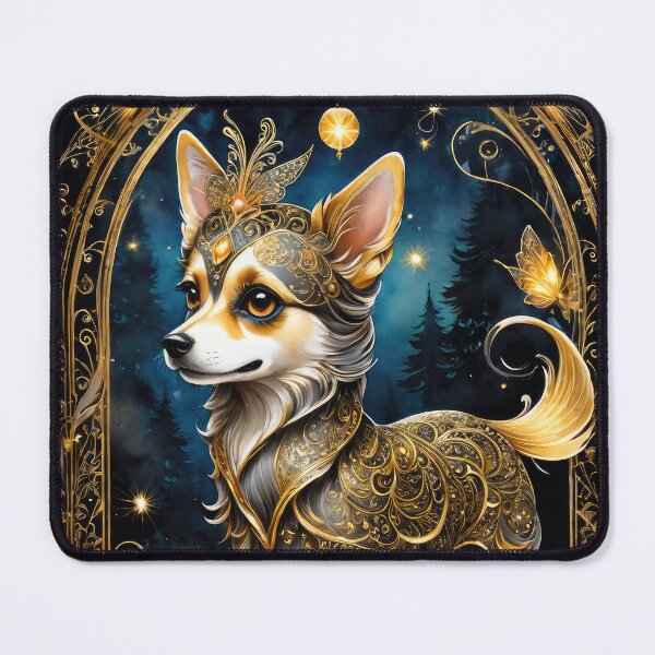 Item preview, Mysterious Golden Paws designed and sold by cyberartstudiox.