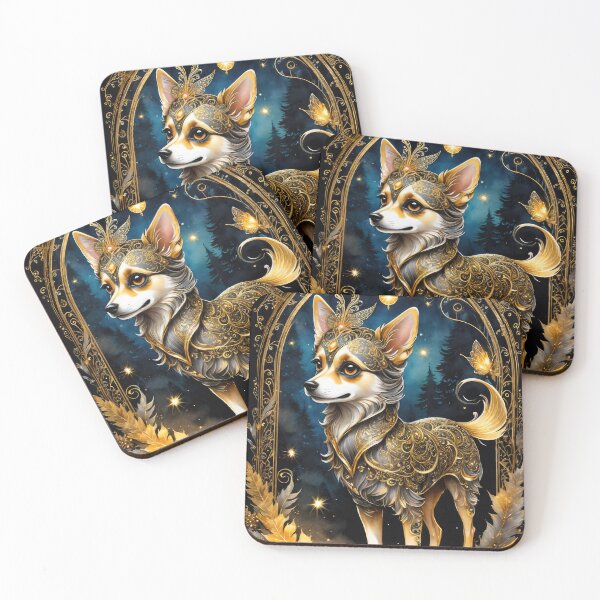 Item preview, Mysterious Golden Paws designed and sold by cyberartstudiox.