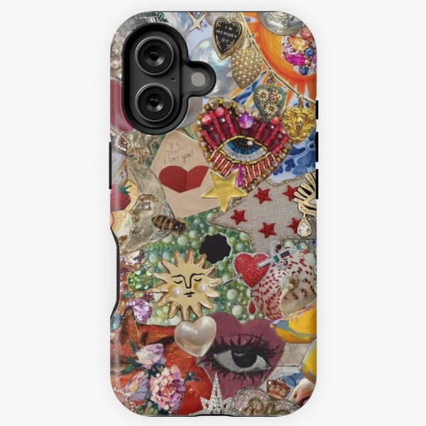 Item preview, beaded collage psychedelic designed and sold by ameliewolhoff.