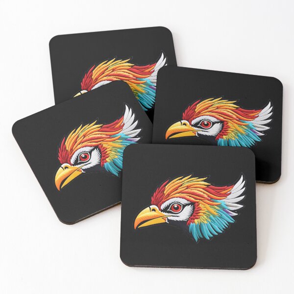 Item preview, Colorful Bird, Funny Iron On Patches designed and sold by saloui.