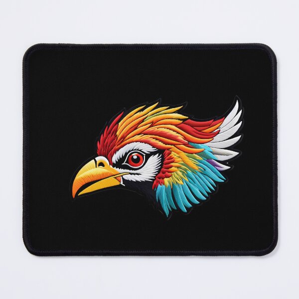 Item preview, Colorful Bird, Funny Iron On Patches designed and sold by saloui.