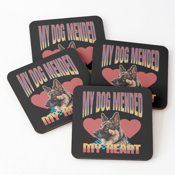 Item preview, My dog mended my heart designed and sold by BritishDelights.
