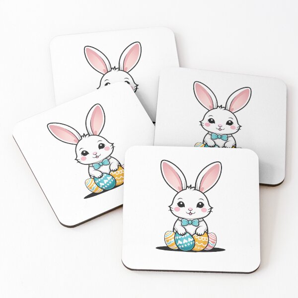 Item preview, Cute Easter Bunny, Kawaii Easter Bunny designed and sold by saloui.