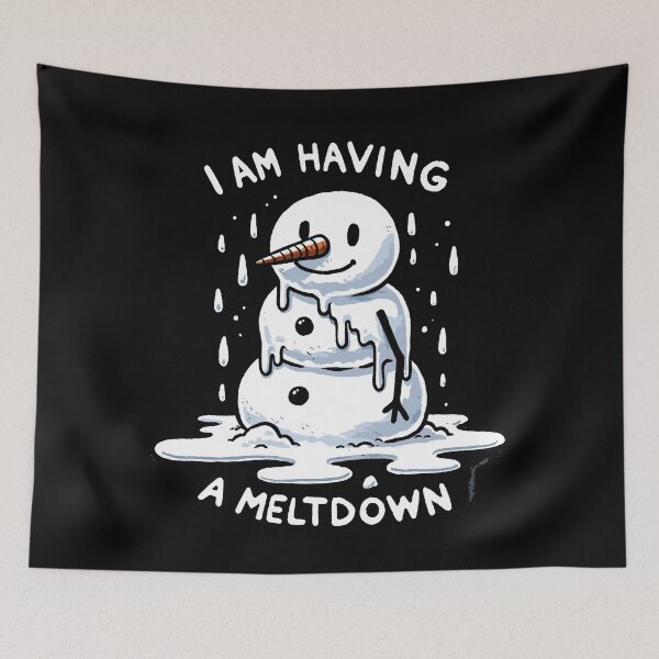 Item preview, I'm having a Meltdown Snowman designed and sold by DoodleDashShop.