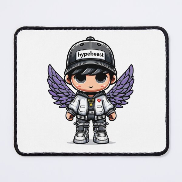 Item preview, Doll With Purple Wings in StreetWear  designed and sold by Andrew Frelas.