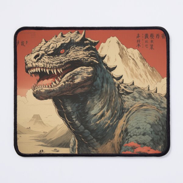 Item preview, Vintage godzilla attacks Japan designed and sold by astercat.