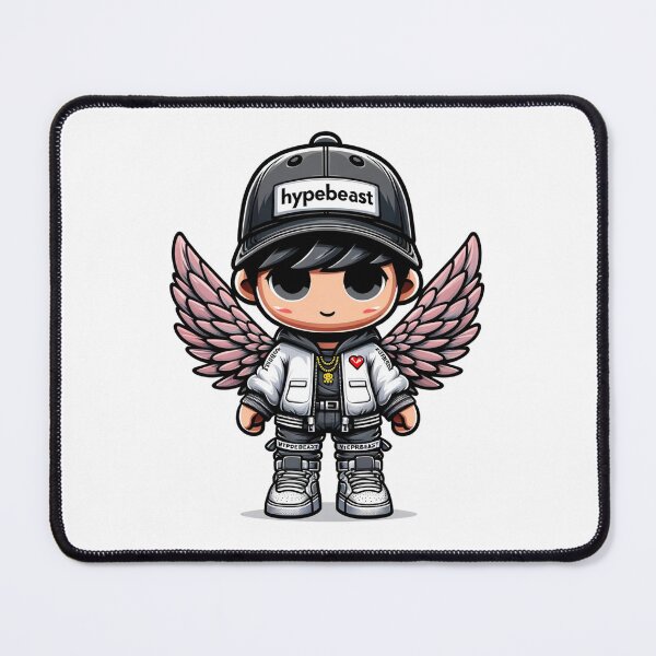 Item preview, Doll With Pink Wings in StreetWear  designed and sold by Andrew Frelas.