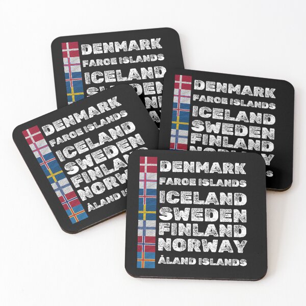Item preview, Nordic Flags Pride - Scandinavian Countries Emblematic designed and sold by ElLocoMus.