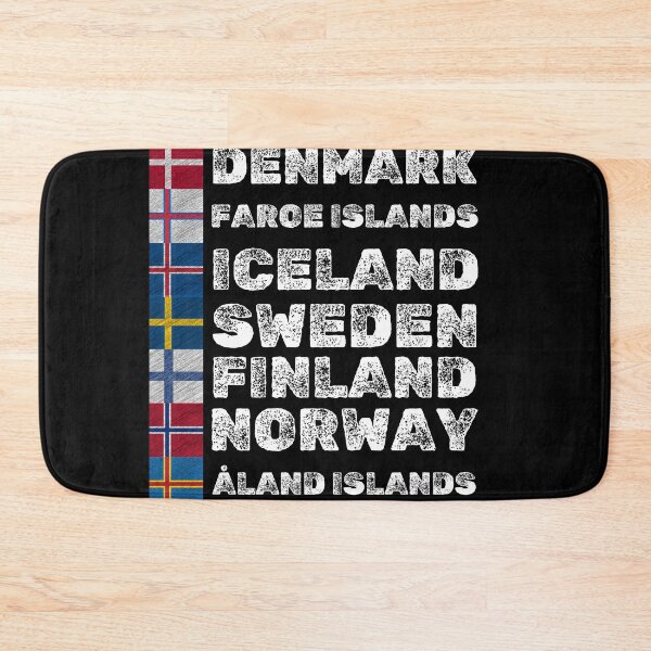 Item preview, Nordic Flags Pride - Scandinavian Countries Emblematic designed and sold by ElLocoMus.