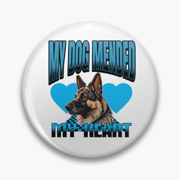 Item preview,  My dog mended my heart designed and sold by BritishDelights.