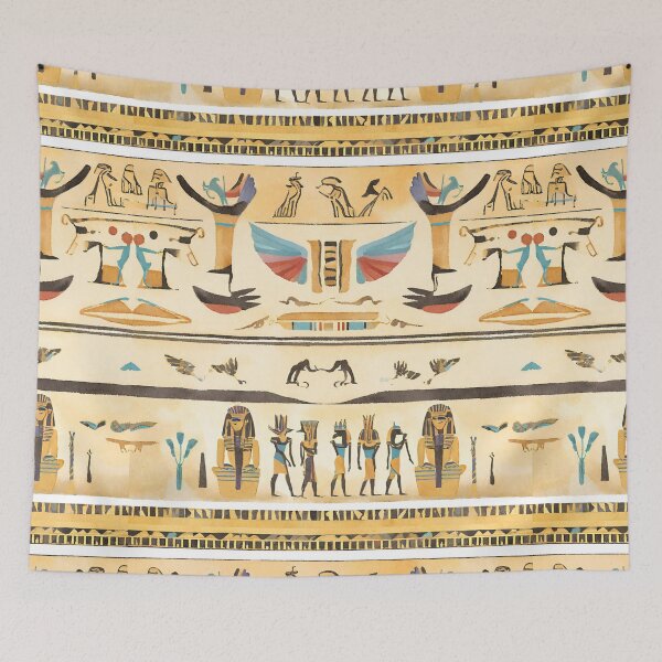 Artikelvorschau, Ägyptischer Papyrus und Hieroglyphen entworfen und verkauft von MyCraftForYOU.