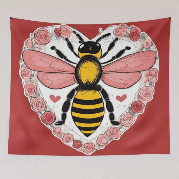 Item preview, Bee is my valentine designed and sold by Shtex.