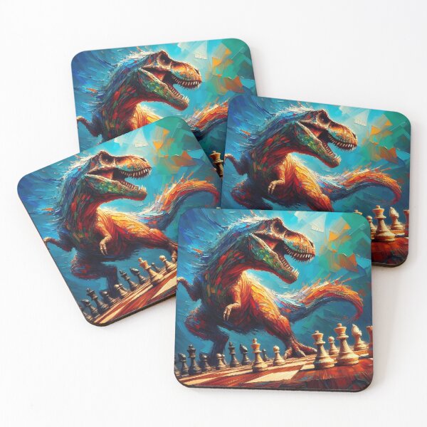 Item preview, T-Rex Chess Game designed and sold by TrexAmbassador.