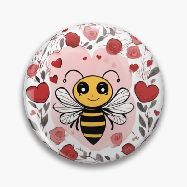 Item preview, Adorable bee Valentines day designed and sold by Shtex.