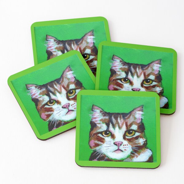 Item preview, cat mug shots #3 designed and sold by kathy archbold.