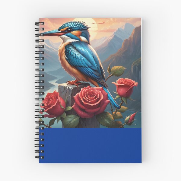 Item preview, Kingfisher and Rose designed and sold by NerdscapeDC.