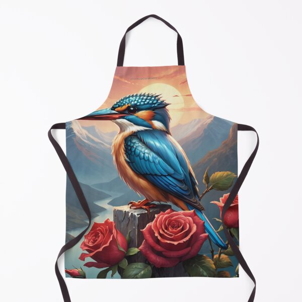 Item preview, Kingfisher and Rose designed and sold by NerdscapeDC.