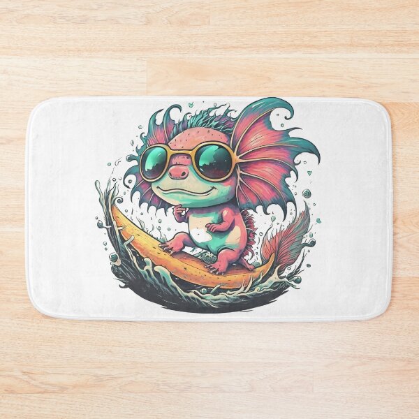 Item preview, Axolotl Surfing designed and sold by Zibis09.