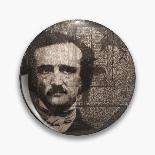 Item preview, Edgar Allan Poe designed and sold by ValentinaHramov.