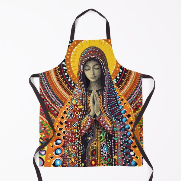 Item preview, Divine Mosaic - Theotokos Inspired Art Print designed and sold by Nicholas Panek.