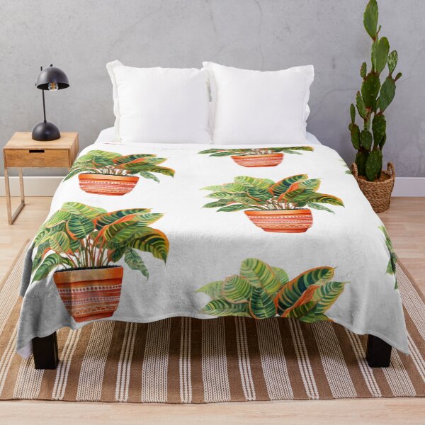 Item preview, Potted Prayer Plant Digital Illustration  designed and sold by zolarche.