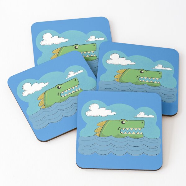 Item preview, Green Dinosaur Swimming designed and sold by pincay.