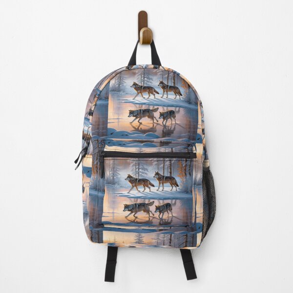 Item preview, Wolves near a River designed and sold by NerdscapeDC.