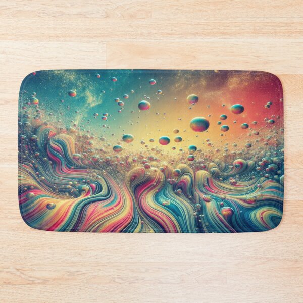 Item preview, Cosmic dance of colored waves designed and sold by Lyavalio.